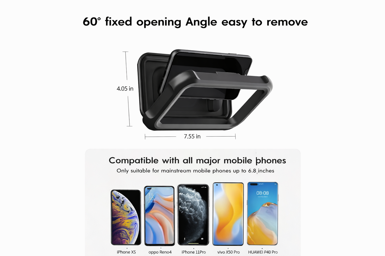 waterproof shower phone holder