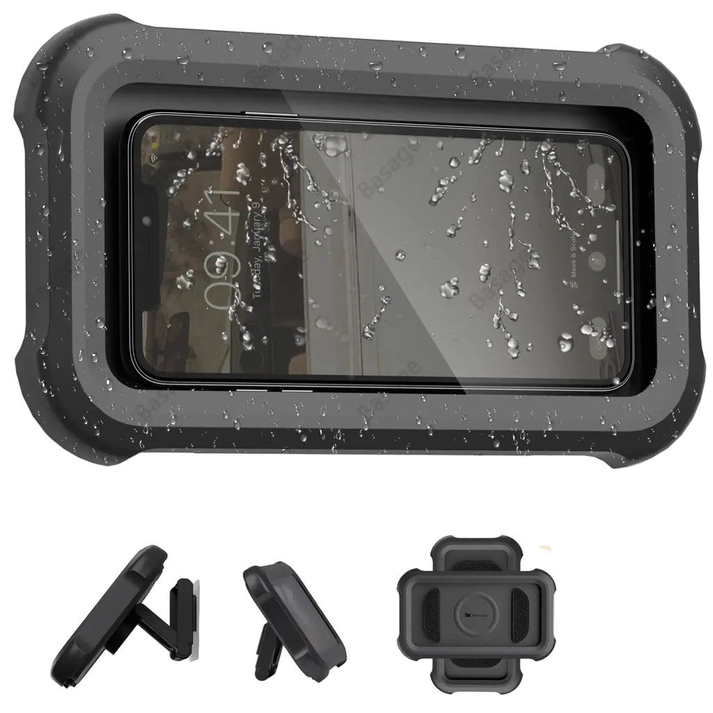 waterproof shower phone holder